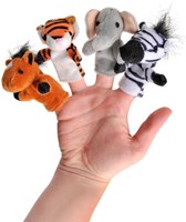 GOKI Vingerpopjes - Babydieren-2