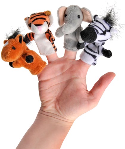 GOKI Vingerpopjes - Babydieren-2