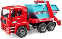 Bruder MAN TGA kiepcontainer vrachtwagen speelgoedauto truck