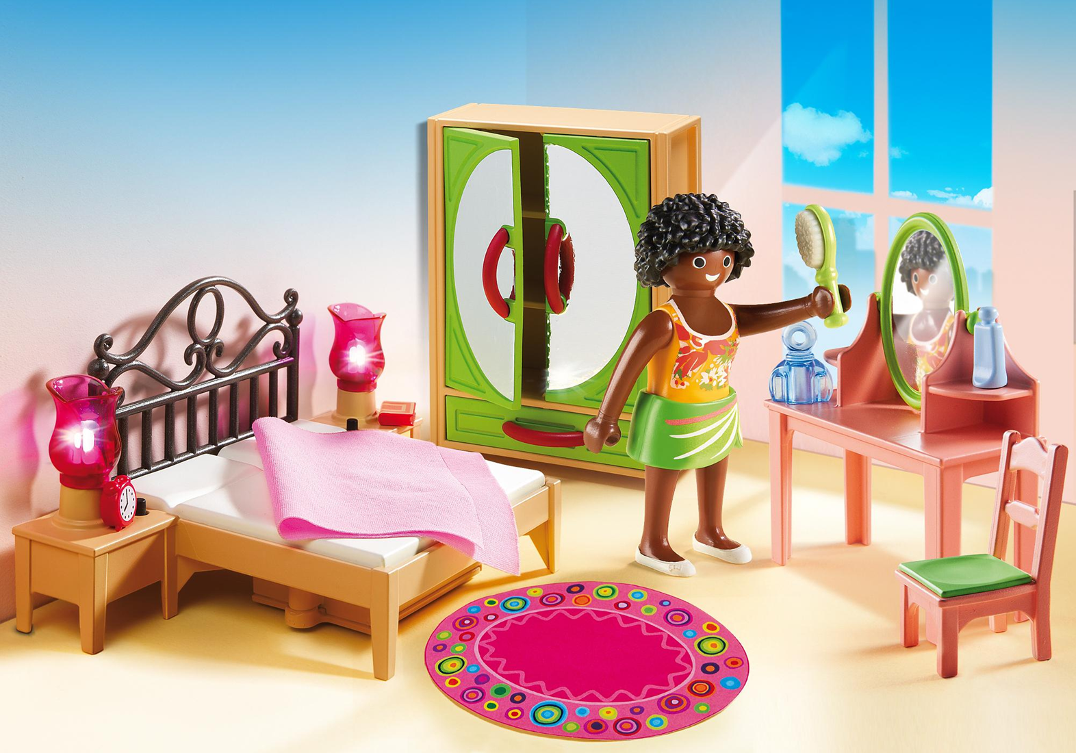 Playmobil Dollhouse - Slaapkamer met kaptafel 5309 bij Planet Happy Playmobil Dollhouse - Slaapkamer met kaptafel 5309 bij Planet Happy