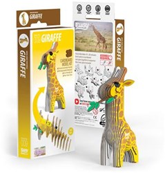 Eugy 3D bouwpakket giraf - creatief knutsel speelgoed