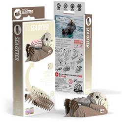 Eugy 3D bouwpakket zeeotter - creatief speelgoed knutselen