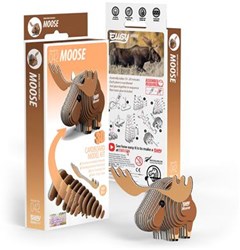 Eugy 3D puzzel - Eland - duurzaam dieren knutsel speelgoed