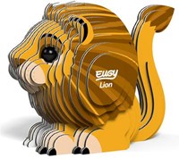 Eugy 3D bouwpakket leeuw - creatief knutsel speelgoed-3