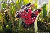 Eugy 3D puzzel - Draak milieuvriendelijk knutselpakket-3