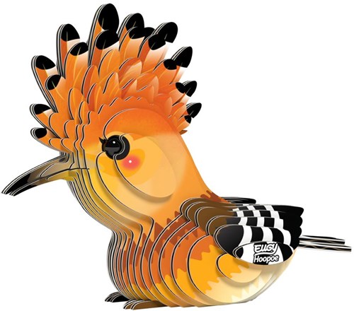 Eugy 3D puzzel vogel Hop - milieuvriendelijk karton speelgoed