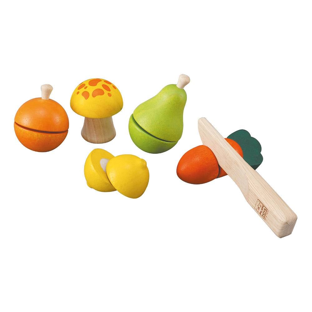 PlanToys Houten Speelgoed Fruit groenten