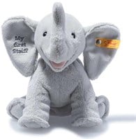 Steiff pluche My first Steiff Ellie elephant , light grey - 24 cm