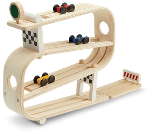 Plan Toys houten racebaan