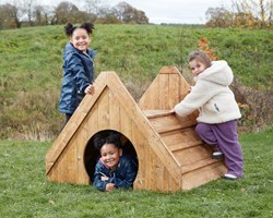 Cosy klimtoestel Clamber Hill Perch voor buitenavonturen