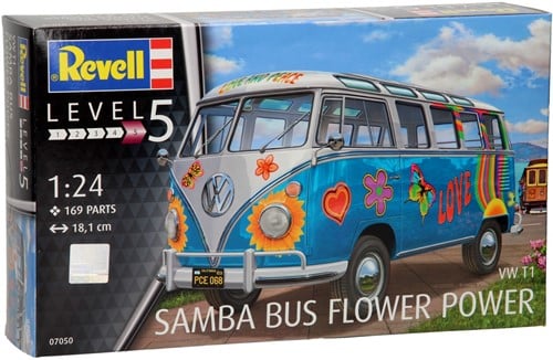 Revell Volkswagen T1 Samba Bus Flower Power