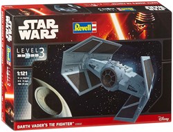 Darth Vader's TIE Fighter Star Wars modelbouw Revell schaal 1:121
