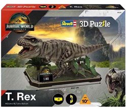 Revell 3D puzzel Jurassic World T. Rex bouwpakket - 45 stukjes