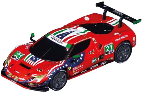 Carrera Ferrari speelgoedauto 296 GT3 AF Corse No.2 schaal 1:43 racebaan