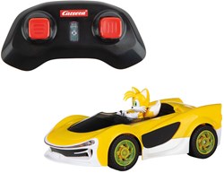 Carrera RC auto Sonic Racing Crossworlds Tails 2,4GHz 1:18 speelgoed
