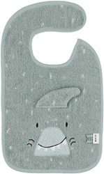 Trixie slab baby blauw katoen Mr. Shark verstelbaar - biologisch