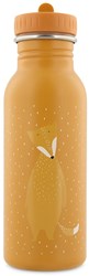 Trixie Drinkfles - RVS Waterfles voor kinderen 500ml - Mr. Fox - Lekvrij - Oranje