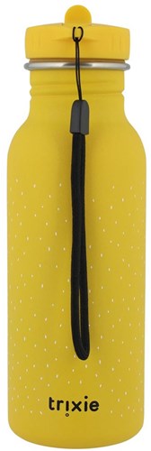 Trixie drinkfles 500ml - RVS waterfles voor kinderen Mr. Lion geel lekvrij-2