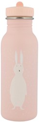 Trixie drinkfles RVS 500ml - Mrs. Rabbit - kindvriendelijke waterfles roze