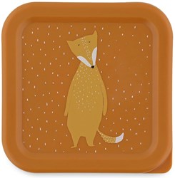 Trixie snackbox set - 3-delig - Mr. Fox - oranje lunchdoosjes voor kinderen