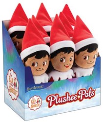 Elf On The Shelf knuffel pop jongen-meisje 30cm - kerst speelgoed