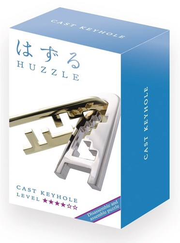 Huzzle puzzel speelgoed Keyhole metaal breinbreker