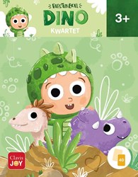 Clavis dinokwartet kaartspel voor kinderen - leerzame dino weetjes