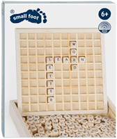 Small Foot houten letterspel educatief speelgoed - Woorden vormen leren