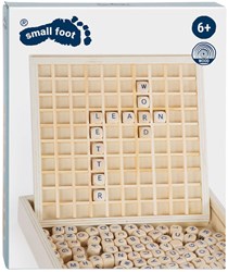 Small Foot houten letterspel educatief speelgoed - Woorden vormen leren