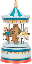 Small Foot houten muziekdoos draaimolen circus kinderkamer decoratie