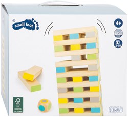 Small Foot houten balansspel XXL wiebeltoren voor buitenplezier