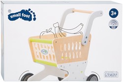 Small Foot houten winkelwagen supermarkt speelgoed trolley voor kinderen
