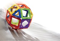 GeoSmart magnetische bouwset GeoSphere 31-delig kleurrijk speelgoed-2