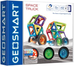 Geosmart magnetische bouwset Space Truck 42-delig speelgoed