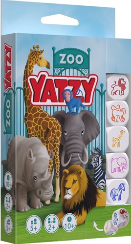 Smart Games dobbelspel Zoo Yatzy voor kinderen vanaf 5 jaar