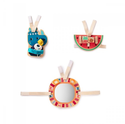 Lilliputiens activiteitenset - Nomadisch speelgoed Neushoorn Marius multicolor-2