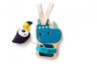 Lilliputiens activiteitenset - Nomadisch speelgoed Neushoorn Marius multicolor-3