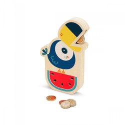 Lilliputiens Houten Spaarpot - Toekan Pablo
