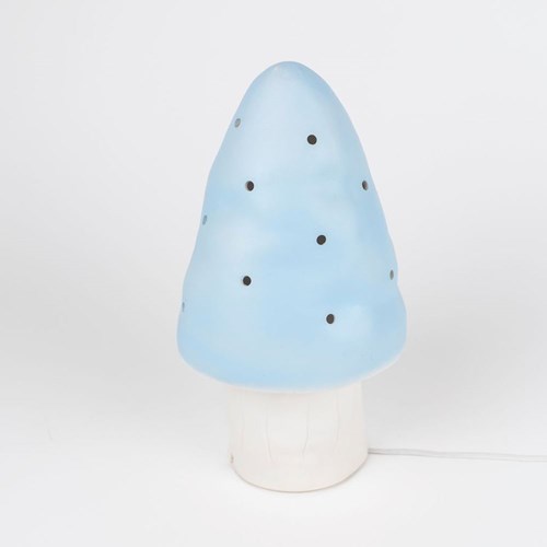 Egmont Toys Heico lamp paddenstoel 15x28 cm blauw