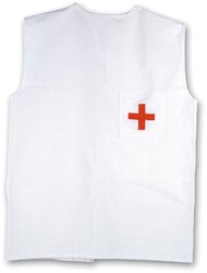 Egmont Toys Doktersschort met mutsje 54x44 cm