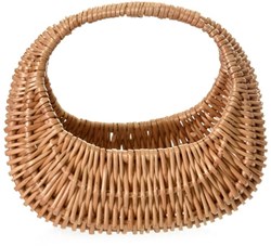 Egmont Toys Rieten mand ovaal ca 19x18x12 cm