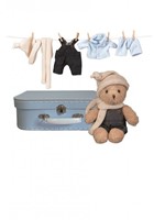 Egmont Toys Morris met kleding in koffer 29x20x9 cm