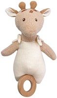 Egmont Toys knuffel muziek giraf Leonie 22 cm Rock a bye Baby