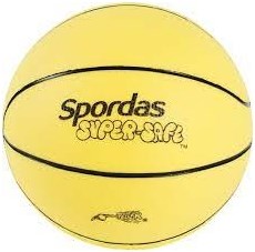 Megaform basketbal SuperSafe maat 5 voor kinderen en sportplezier
