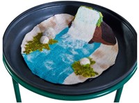 Cosy 3D vilt mat waterval speelmat fantasierijk open einde