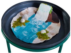 Cosy 3D vilt mat waterval speelmat fantasierijk open einde