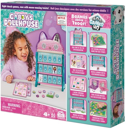 8 spelletjes Headquarters House - Gabby's Dollhouse-3