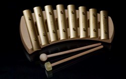 Auris klokkenspel diatone gebogen 8 tonen muziekinstrument speelgoed
