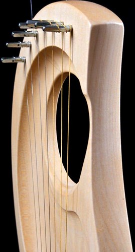 Auris lier pentatonisch muziekinstrument 7 snaren voor kinderen