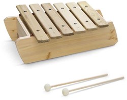Auris houten muziekinstrument baby marimba 6 tonen educatief speelgoed